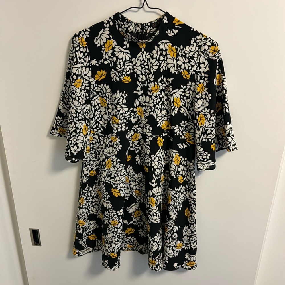 Zara Floral Skater Dress